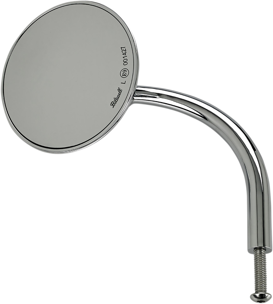 BILTWELL Utility Mirror with Perch Mount