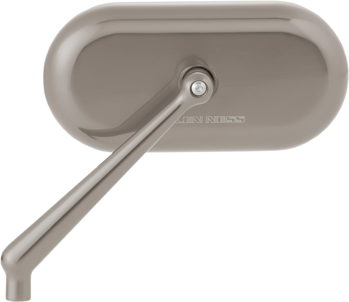 Arlen ness Mirror - Side View - Oval - Titanium - Left