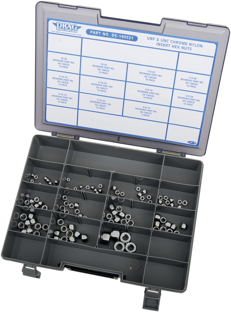 Drag Specialties Insert Nut Assortment