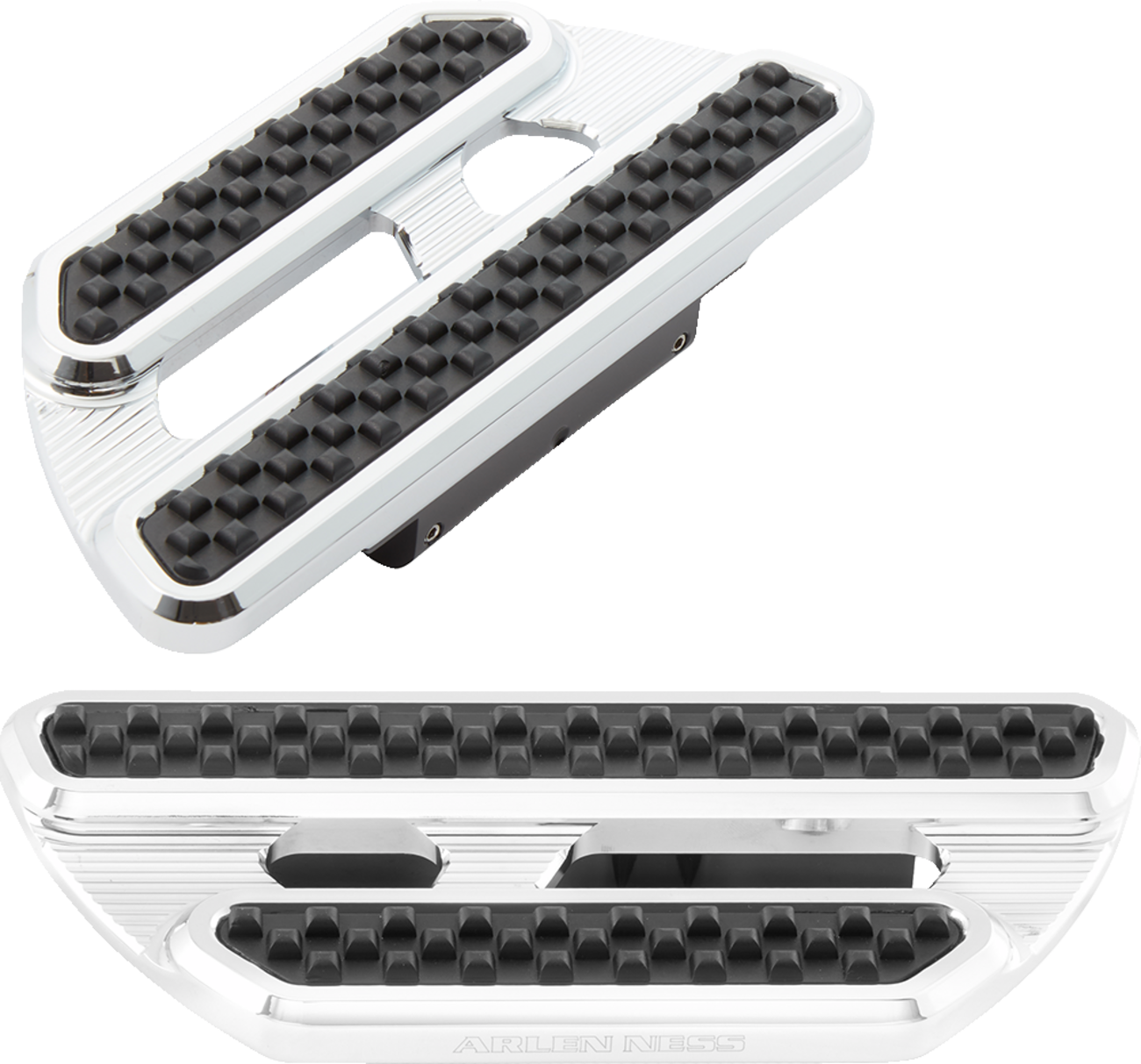 Arlen ness Method Passenger Floorboards - Chrome Harley Davidson