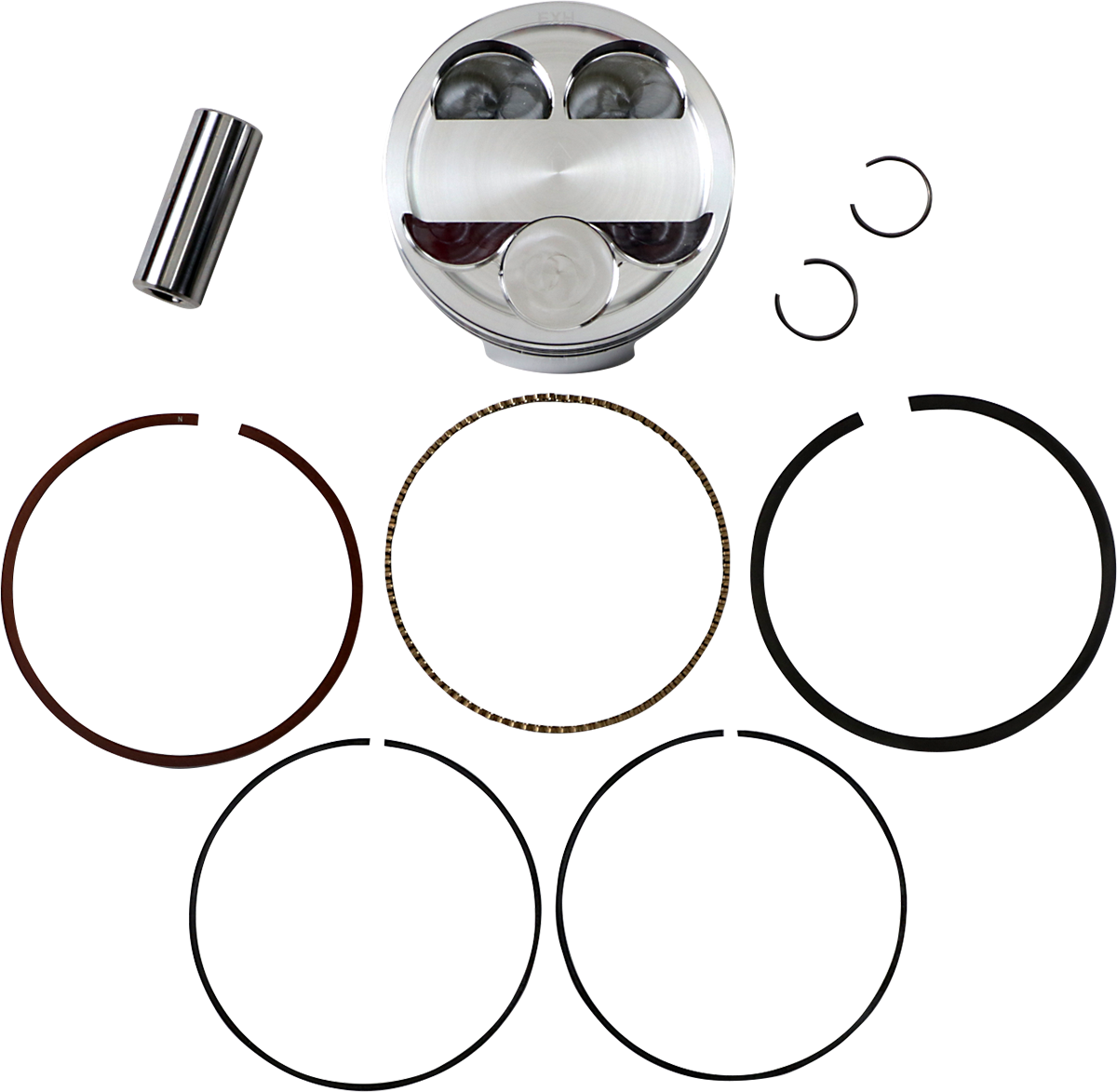 Je pistons Piston Kit 2006-2013 Yamaha YFZ450 / 2009-2019 Yamaha YFZ450R