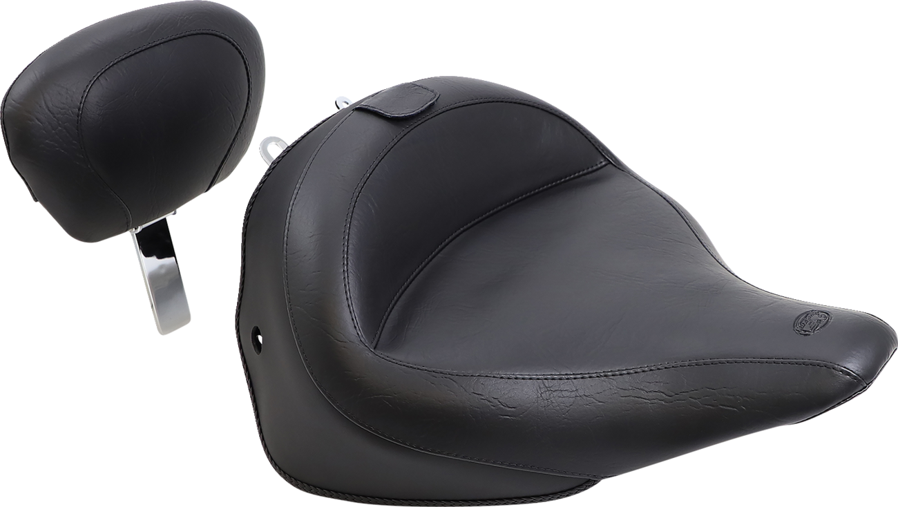 MUSTANG Wide Solo Seat with Removable Backrest