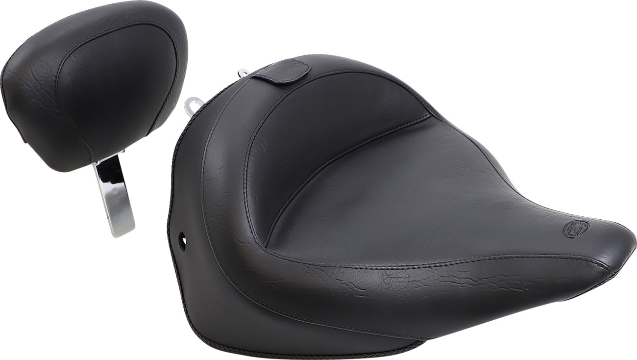 MUSTANG Wide Solo Seat with Removable Backrest