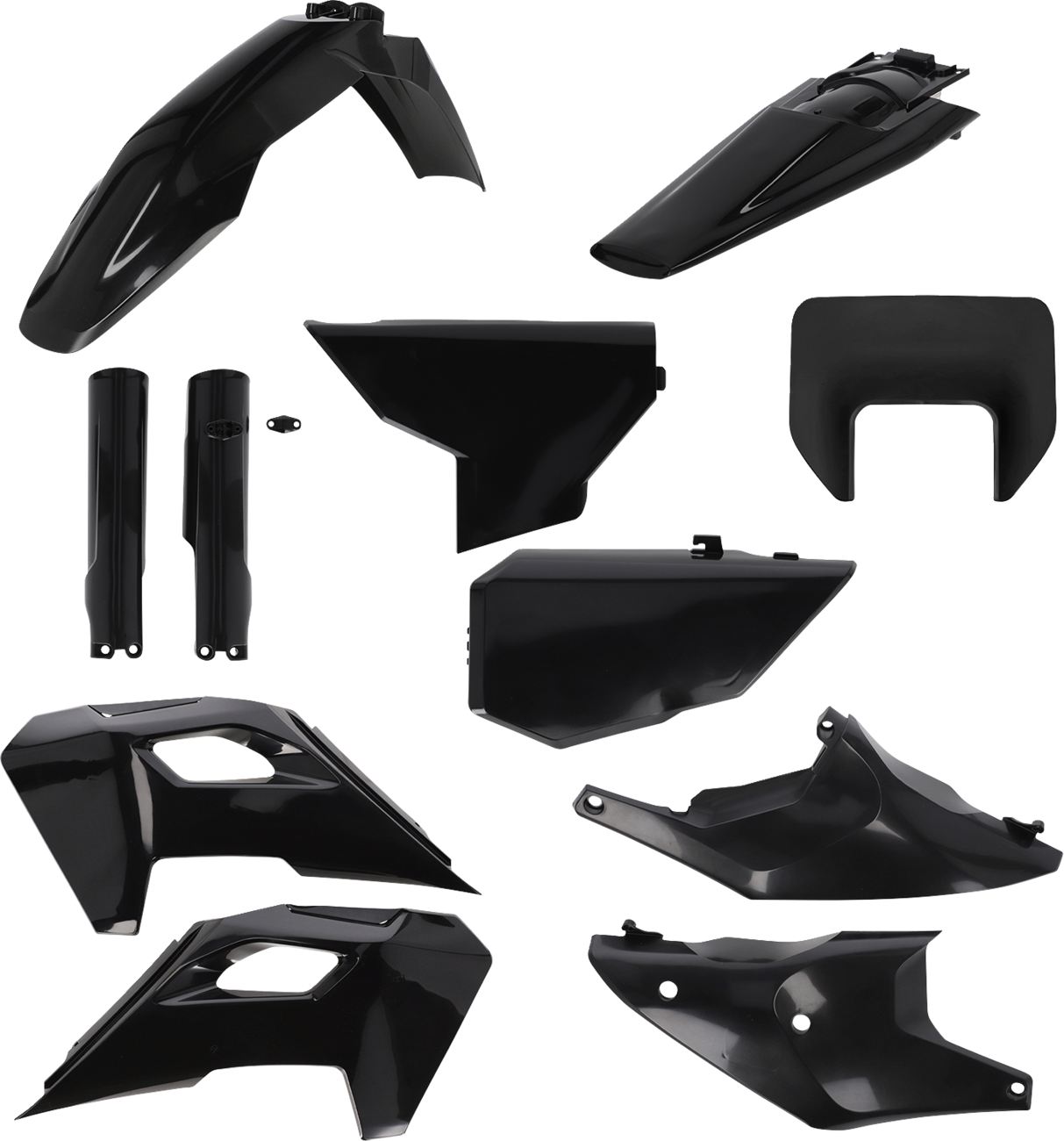 Acerbis Full Body Kit - Black - Husqvarna - FE/TE