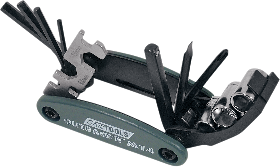 Cruztools Outback'R™ M14 Folding Metric Multi Tool Set