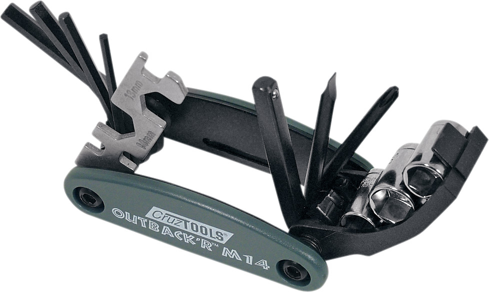 Cruztools Outback'R™ M14 Folding Metric Multi Tool Set