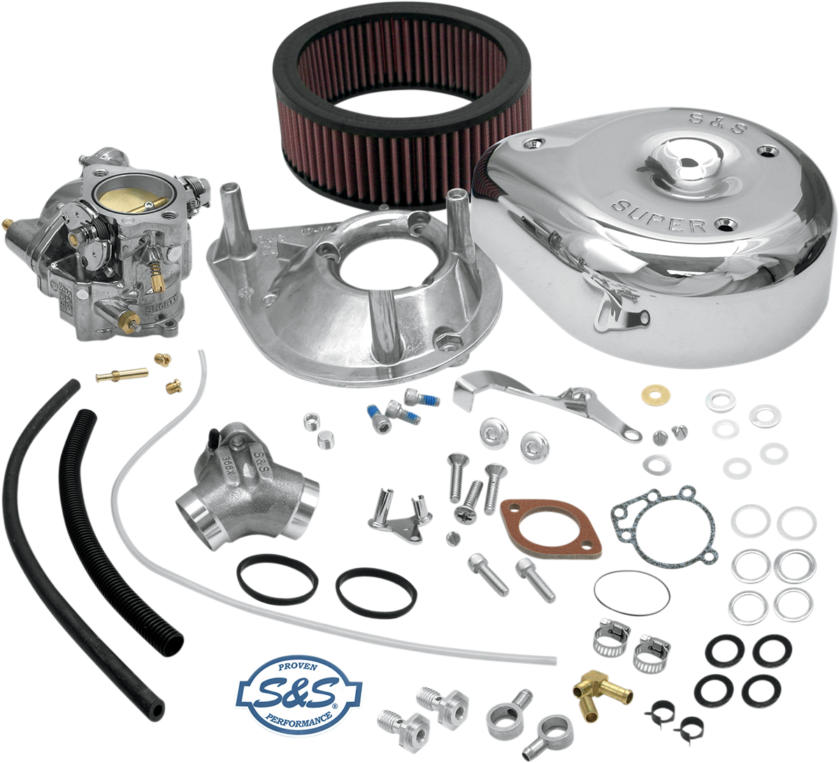 S&S CYCLE Super E Carburetor Kit with Manifold