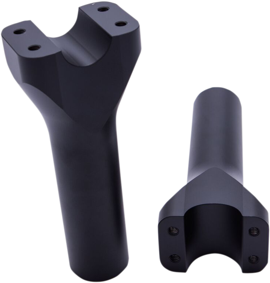 Trask Assault Handlebar Risers - 6" - Black
