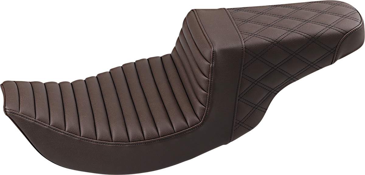 Saddlemen Step-Up TTR Tuck and Roll Seat For Harley FLHR / FLHX 1997-2007