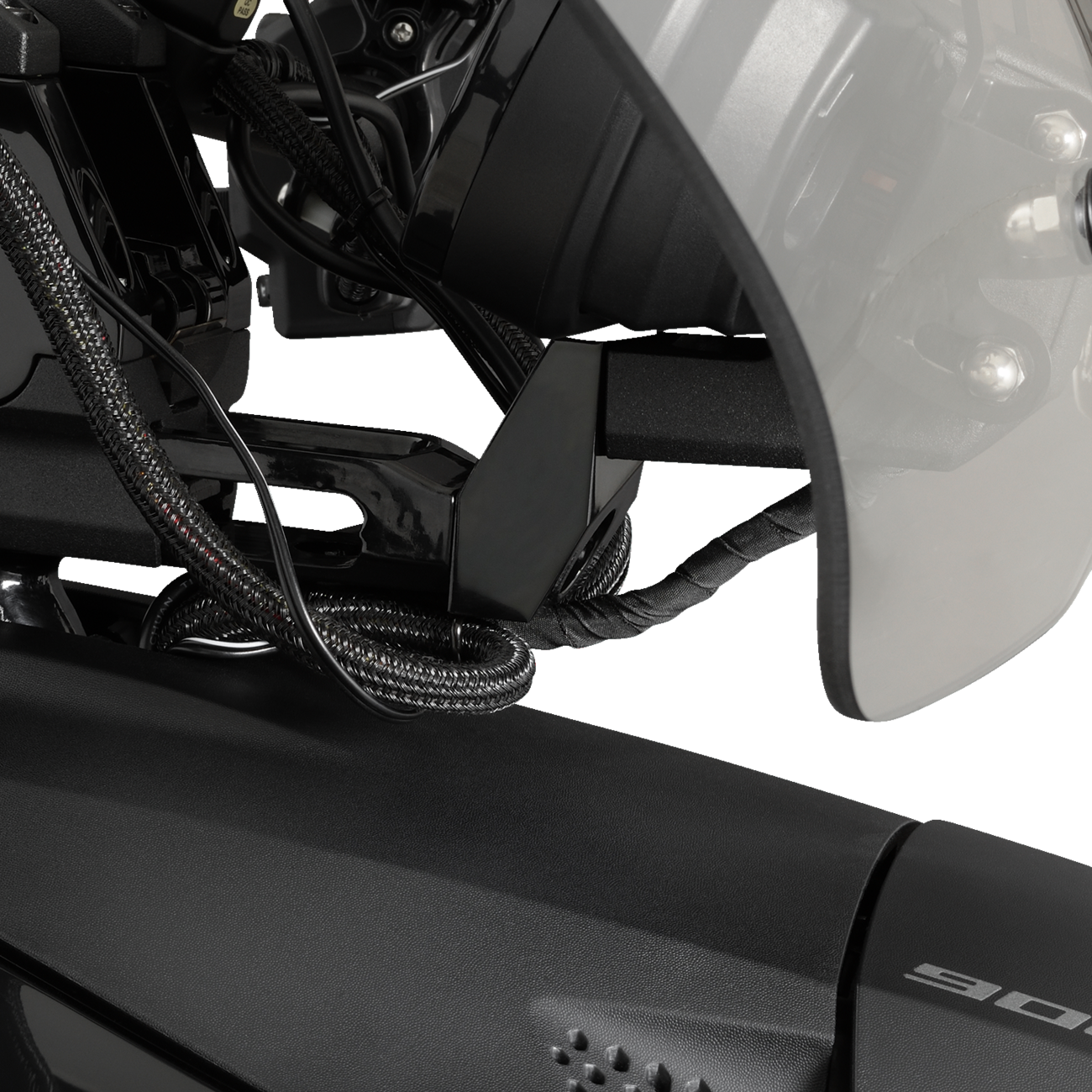 Show chrome Gauge Riser - Ryker Can-Am
