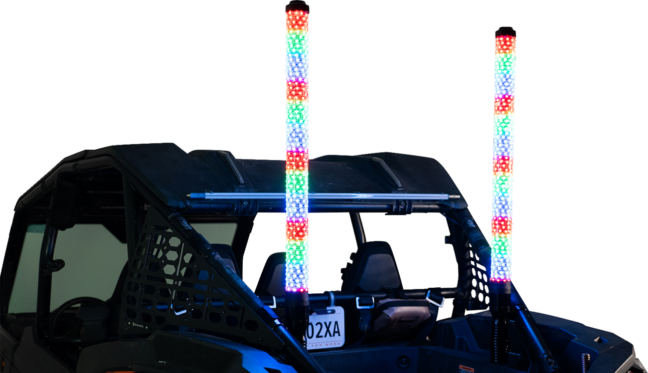 Brite-lites Whip Light - Super Chunk - 3' - Pair