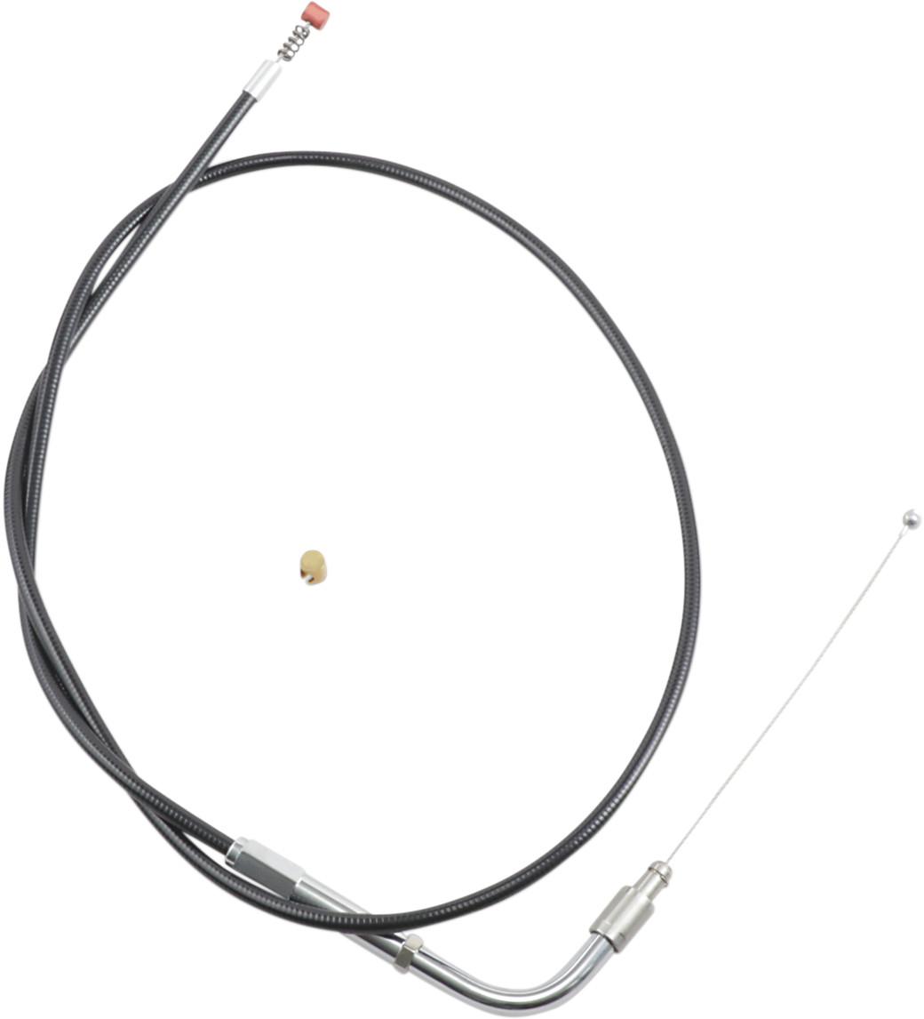 BARNETT Black Vinyl Throttle/Idle Cable