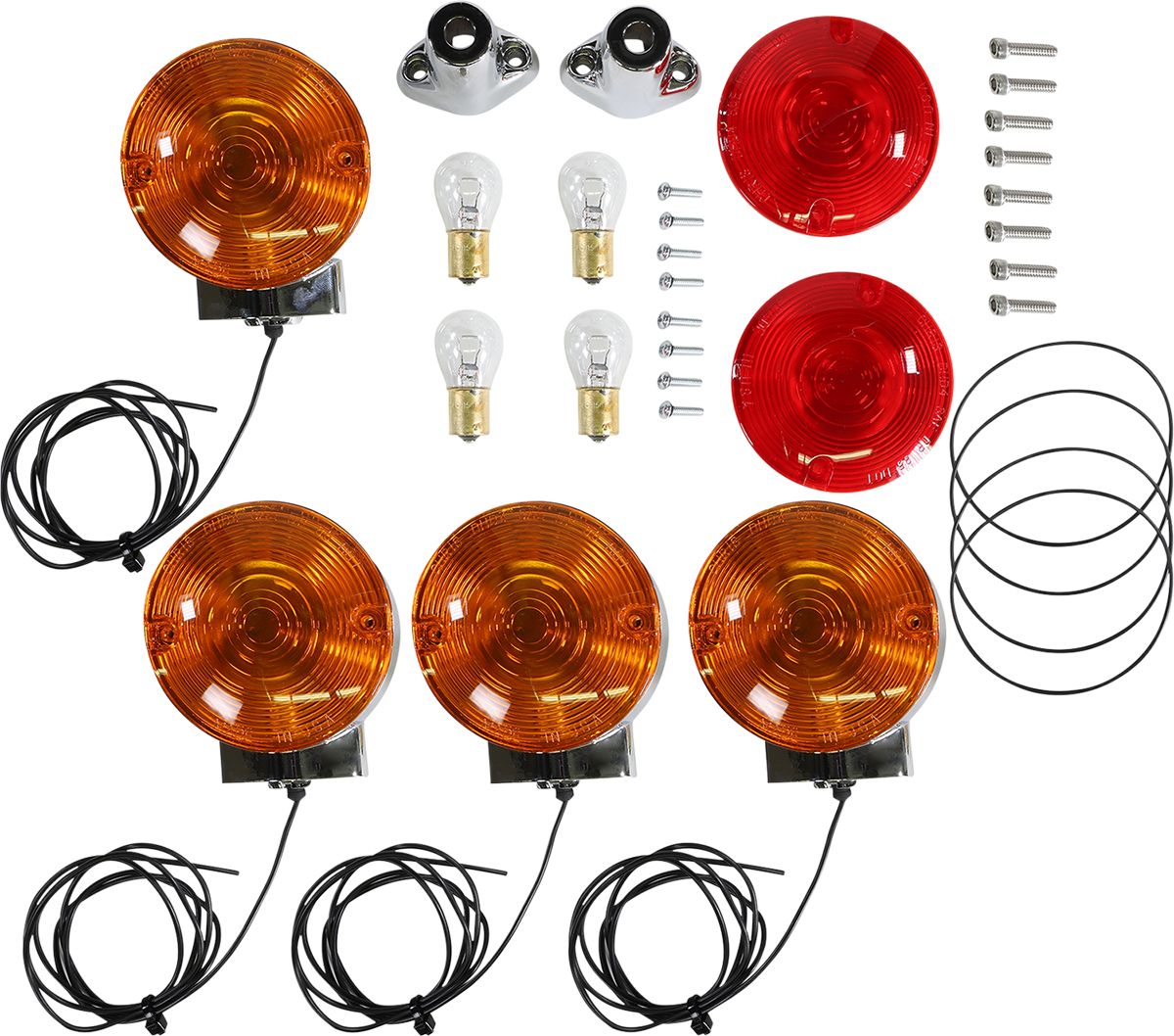 Chris products Turn Signal Kit - Late FL - Single/Dual Filament Harley Davidson