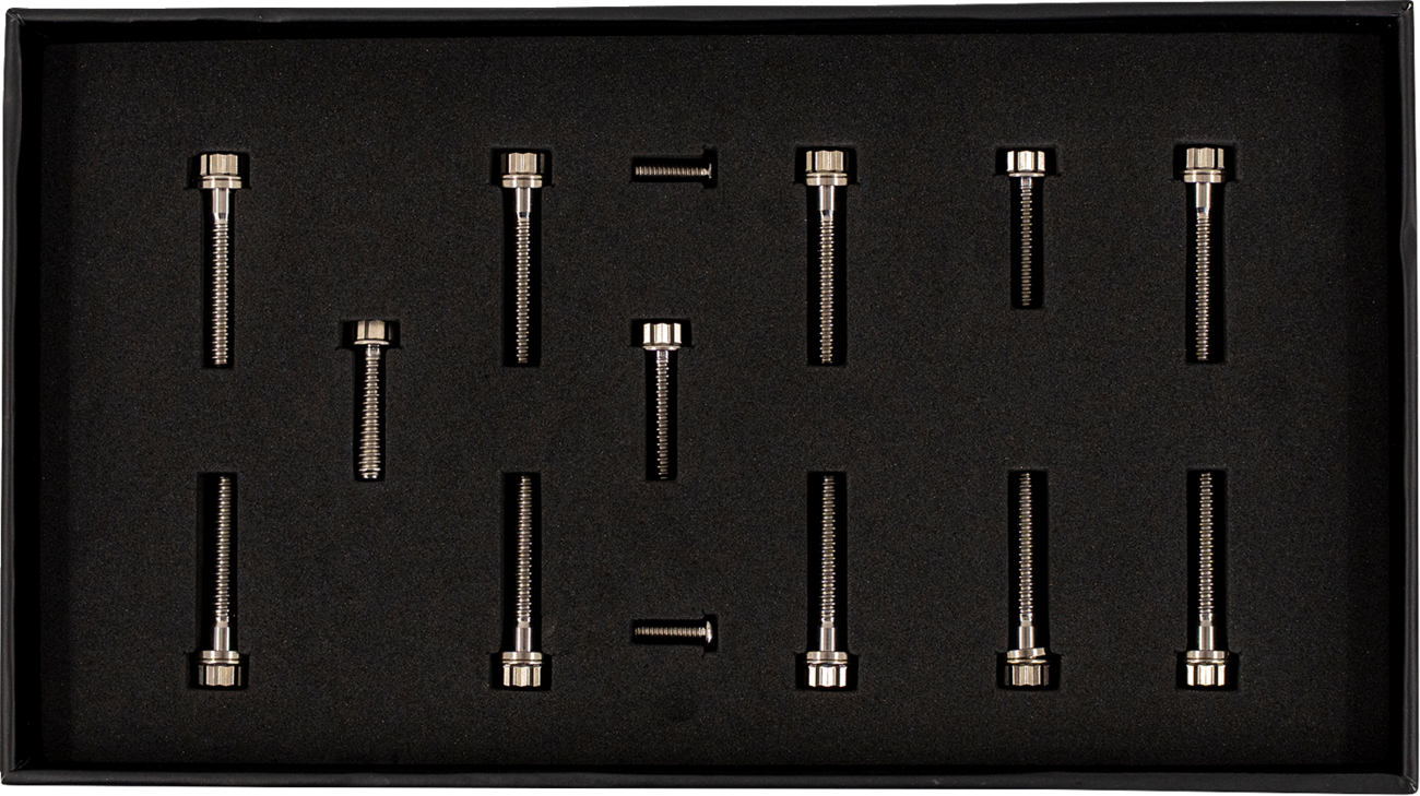Trask Bitchin’ Bolts Titanium Hardware Kits For Harley Touring 2017-2026