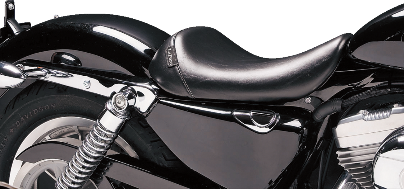 Le Pera Bare Bones Solo Seat For Harley Sportster With 3.3 Gallon Tank 2004-2021