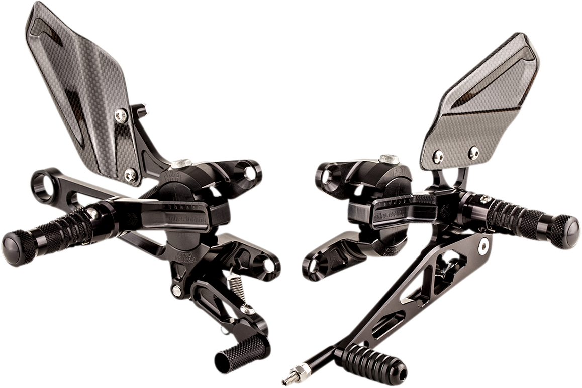 Gilles Tooling VCR Adjustable Rearsets Aprilia RSV4 1100 / Tuono 1100 2017-2021