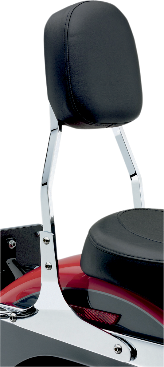 COBRA STD SISSY BAR W/PAD CHROME HON REBEL 250 96-16