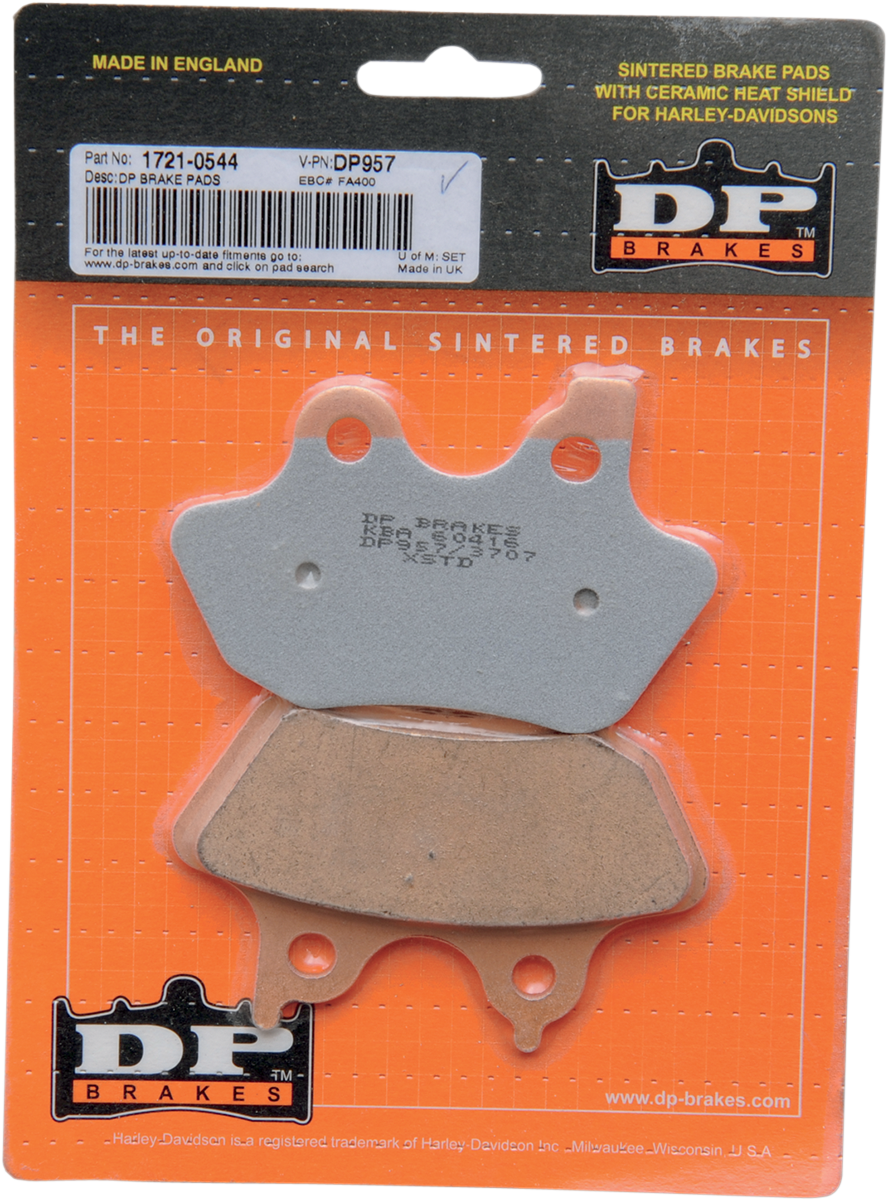 DP Brakes Sintered Front / Rear Brake Pads For Harley 2005-2007