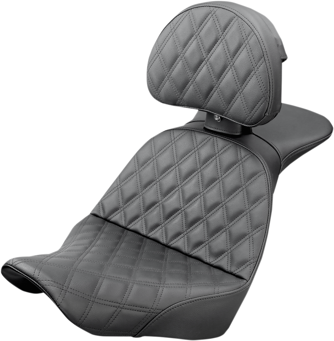 Saddlemen Explorer LS Lattice Stitch Seat For Harley Softail Low Rider / Sport Glide 2018-2025