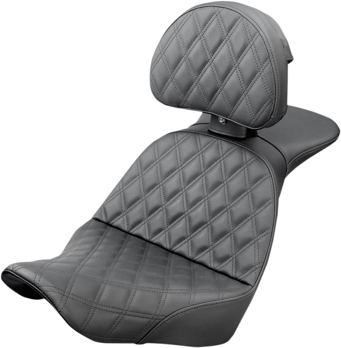 Saddlemen Explorer LS Lattice Stitch Seat For Harley Softail Low Rider / Sport Glide 2018-2025