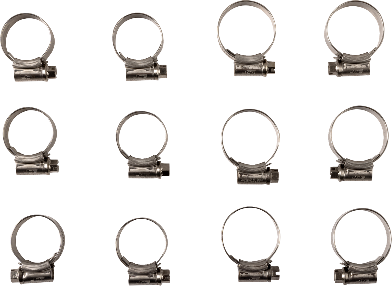 Samco Radiator Hose Clamp Kit Kawasaki KX450 / KX450X 2024-2025