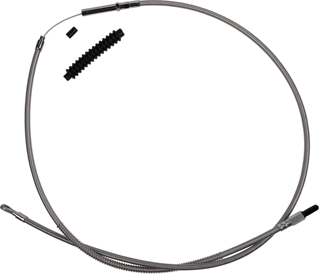 BARNETT High-Efficiency Stainless Steel Clutch Cable for Harley-Davidson