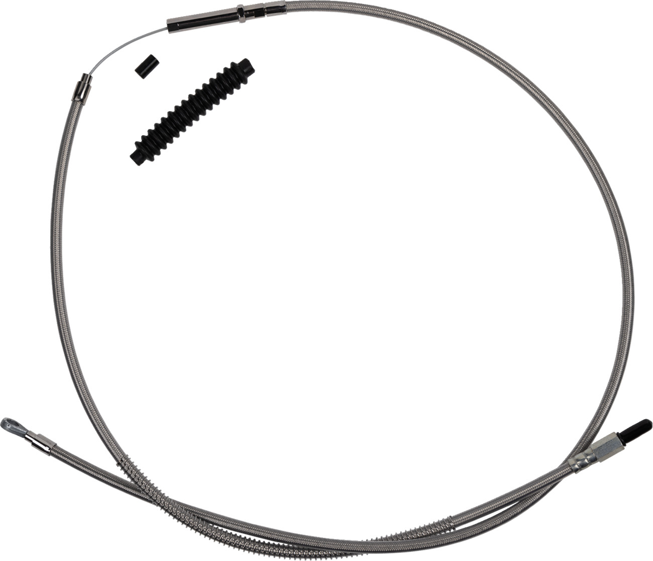 BARNETT High-Efficiency Stainless Steel Clutch Cable for Harley-Davidson