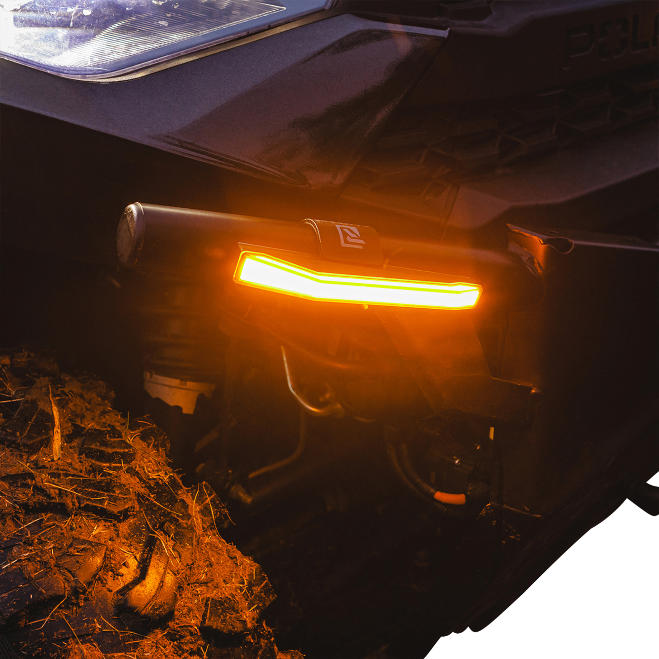 Ravek Auto-Cancel Turn Signal Kit w/White Running Lights Can-Am Commander 2021-2025