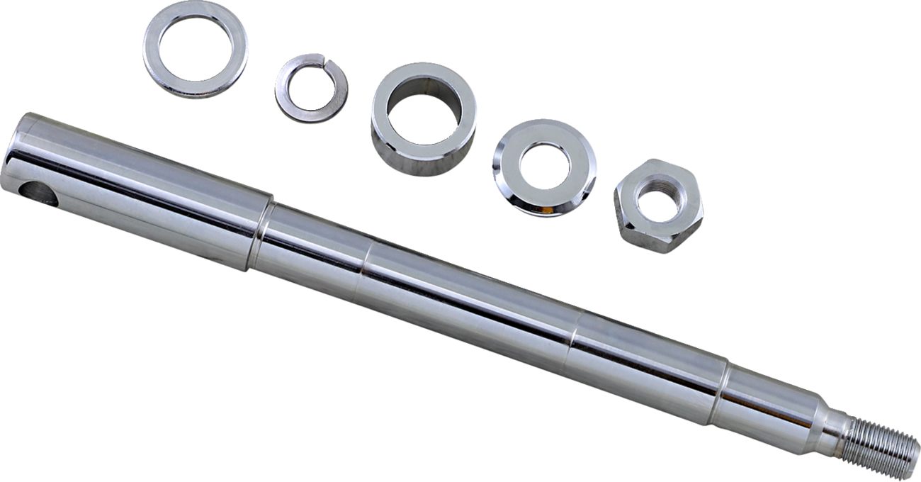 Drag specialties Axle Kit - Front - Chrome - '87-'99 Harley-Davidson Harley Davidson