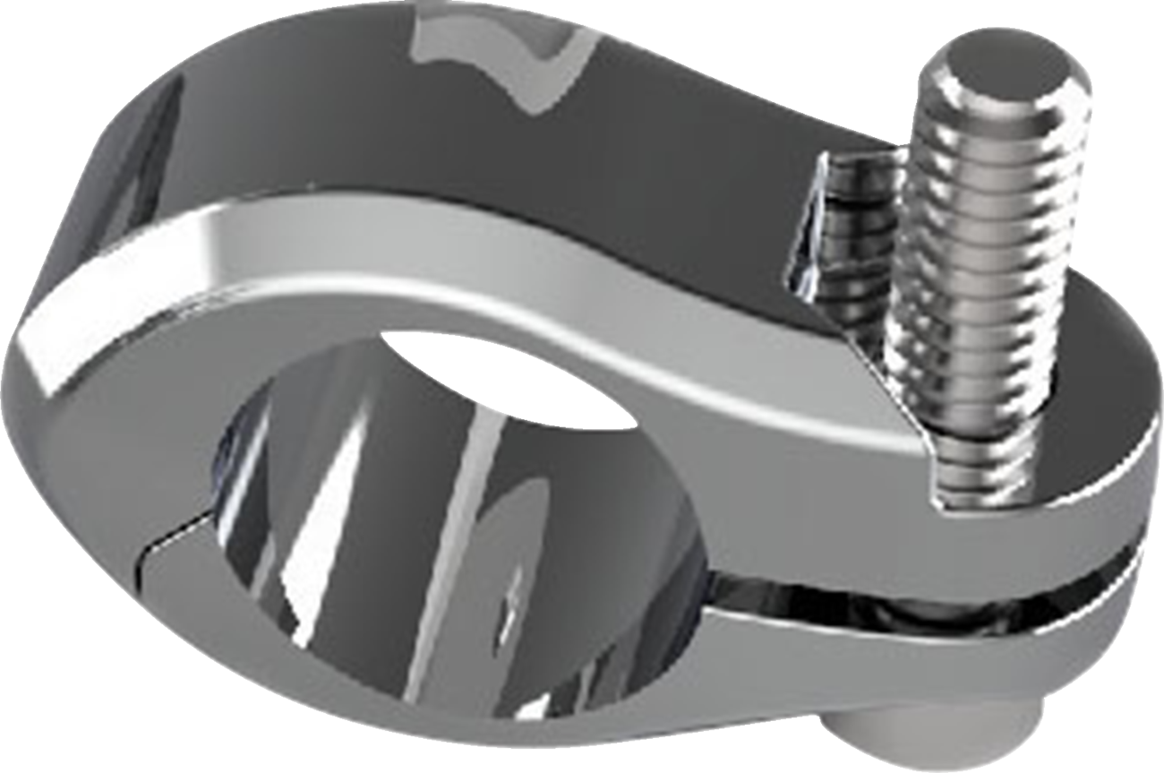 Ciro Flagpole Mount - for 3/4" Tube - Chrome