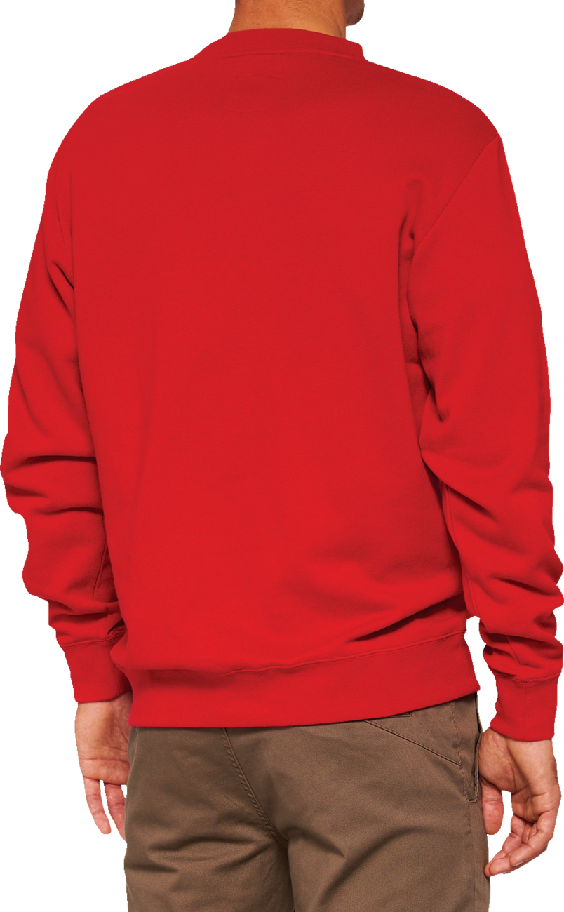 100% Icon Long-Sleeve Fleece Sweatshirt