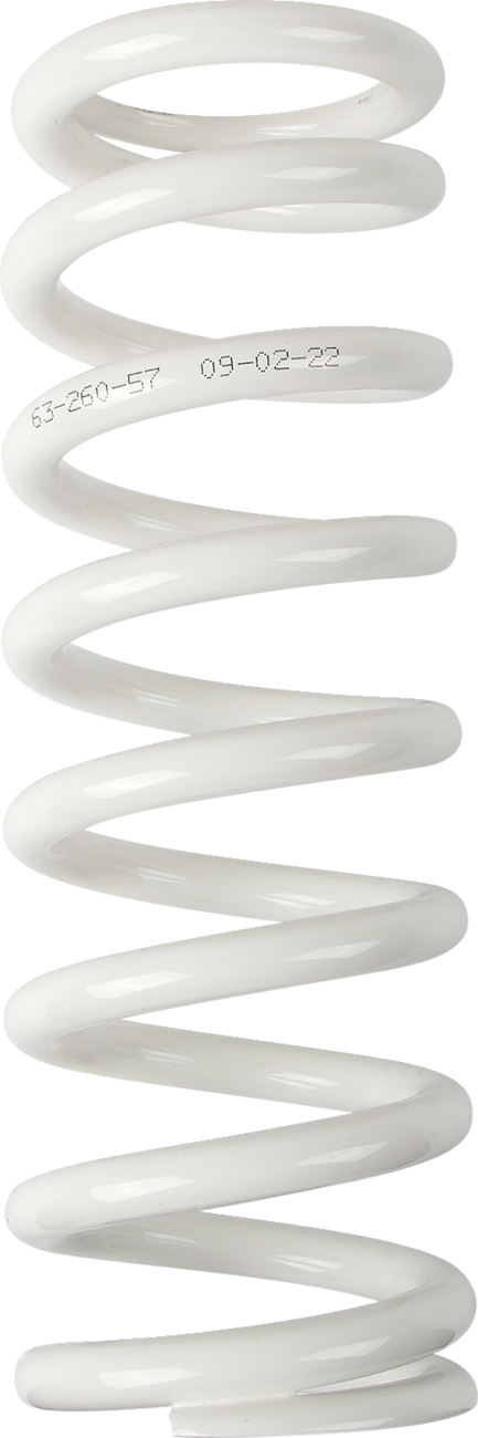 Moose offroad Shock Spring - 63 mm OD - 57 n/mm - White Gas Gas/Husqvarna/KTM