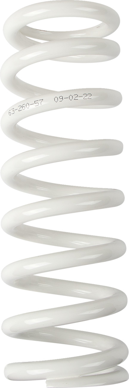 Moose offroad Shock Spring - 63 mm OD - 57 n/mm - White KTM/Gas Gas/Husqvarna