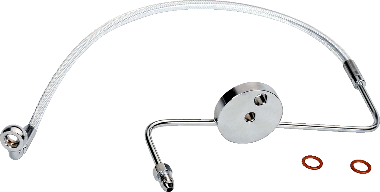 MAGNUM SHIELDING Designer Series Front Lower Brake Line Kit