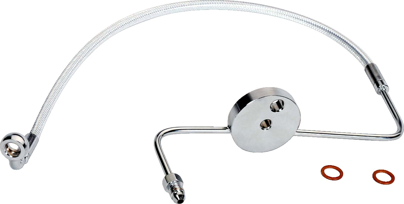 MAGNUM SHIELDING Designer Series Front Lower Brake Line Kit