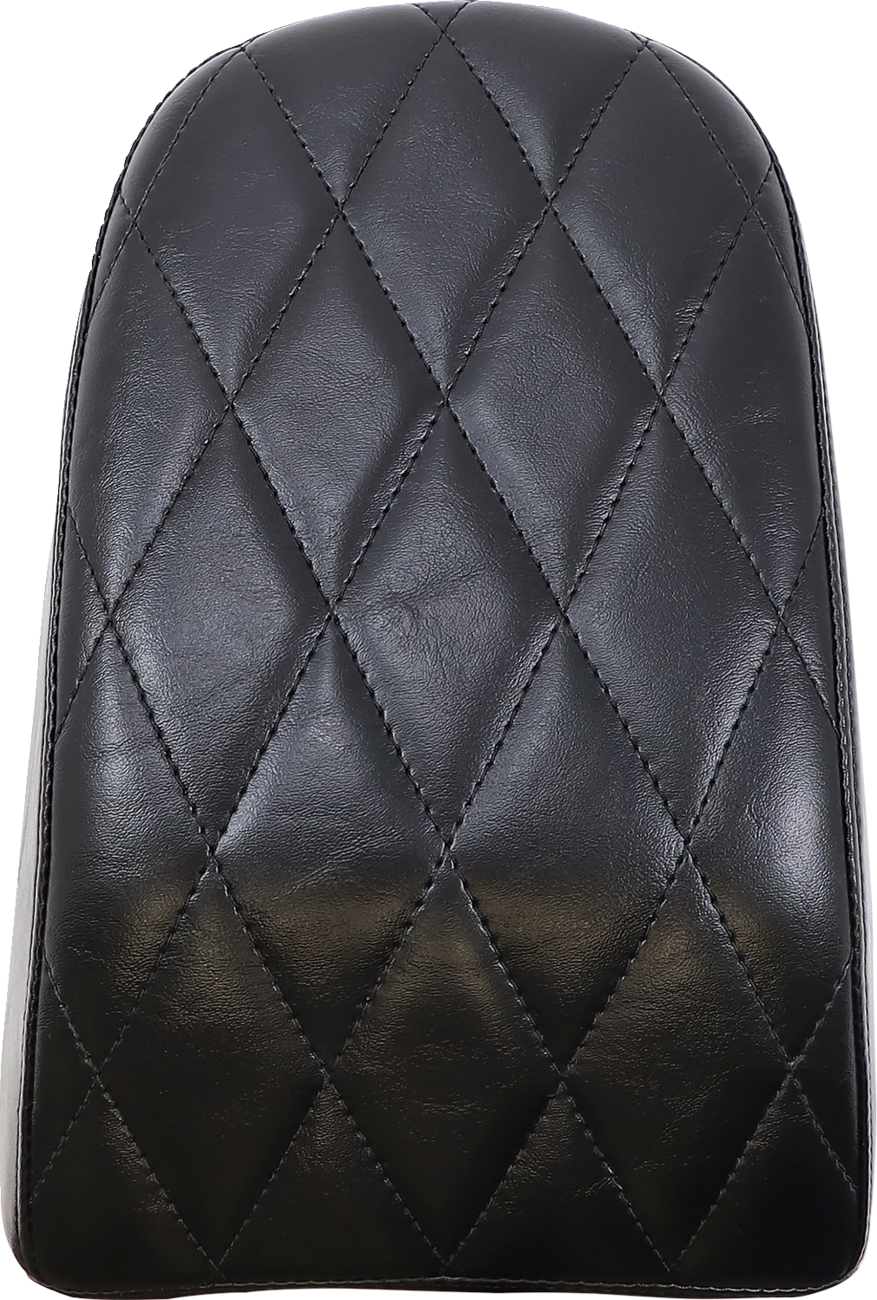 LE PERA Bare Bones Series Pillion Pad — Diamond Stitch