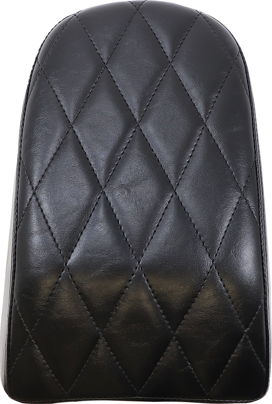 LE PERA Bare Bones Series Pillion Pad — Diamond Stitch