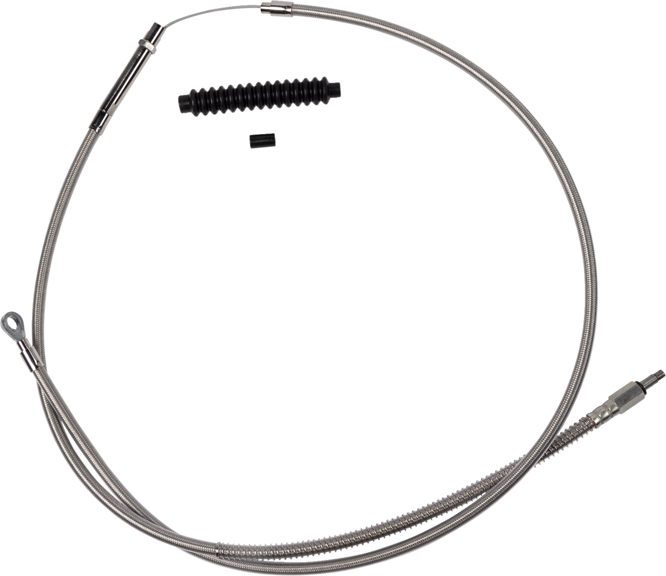BARNETT High-Efficiency Stainless Steel Clutch Cable for Harley-Davidson