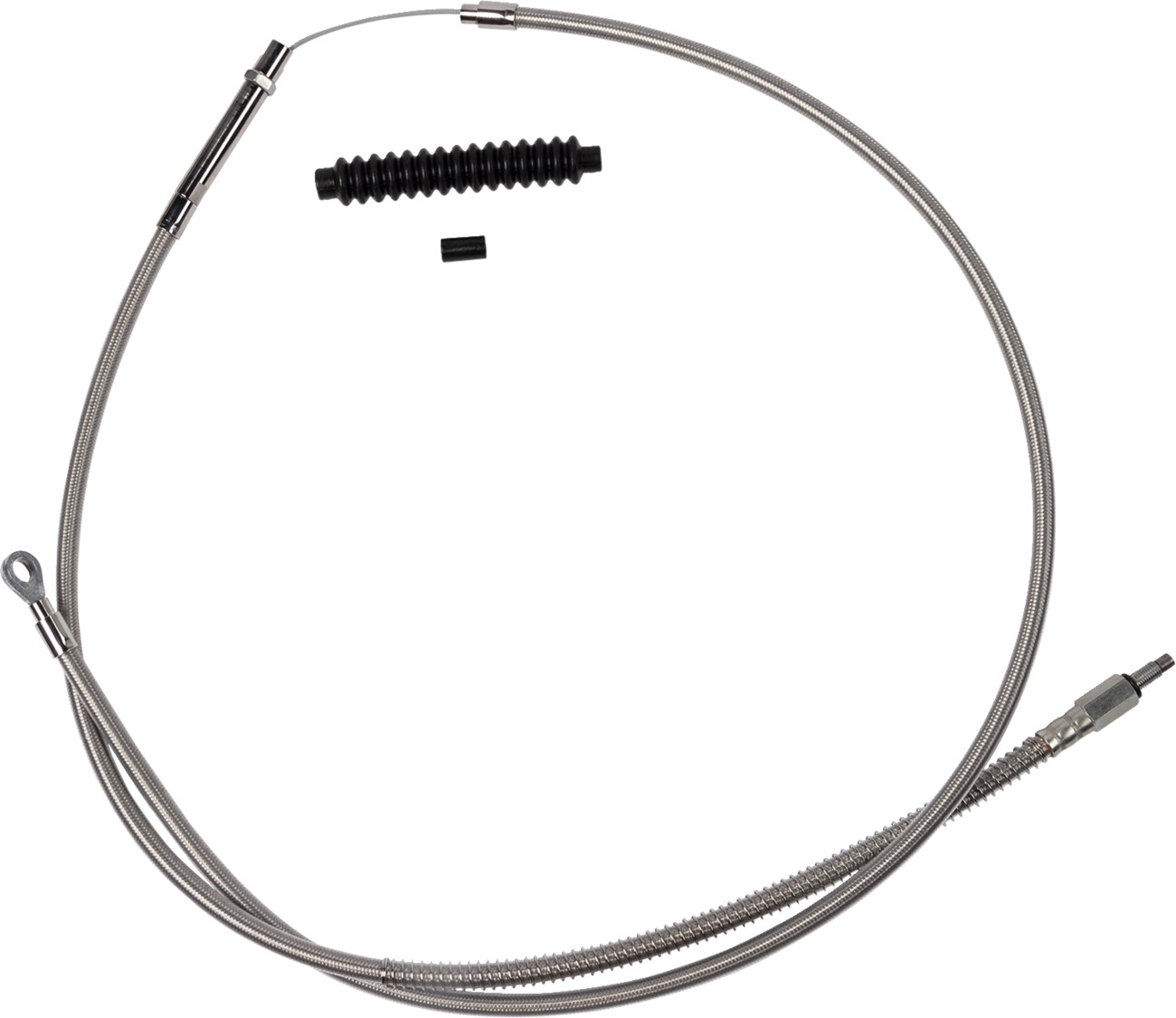 BARNETT High-Efficiency Stainless Steel Clutch Cable for Harley-Davidson