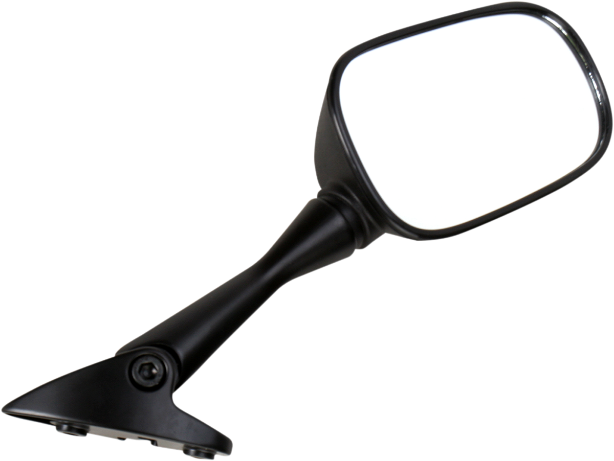 Emgo Mirror - Side View - Rectangle - Black - Right 2000-2001 Honda VFR800 Interceptor 