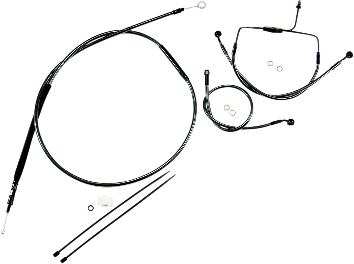 MAGNUM SHIELDING Black Pearl™ Designer Handlebar Installation Kit