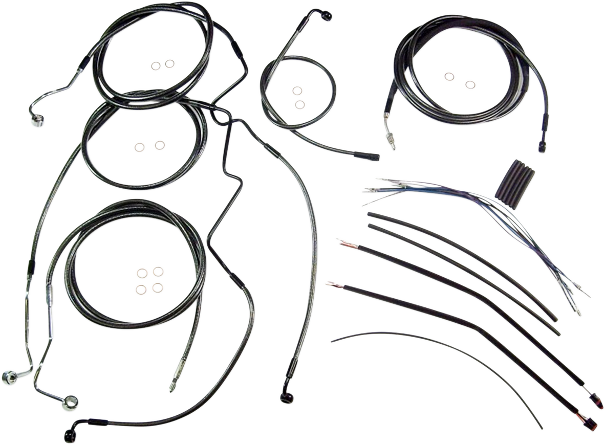 MAGNUM SHIELDING Black Pearl™ Designer Handlebar Installation Kit