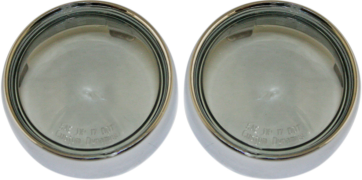 Custom Dynamics ProBEAM Bullet Turn Signal Lens With Bezel