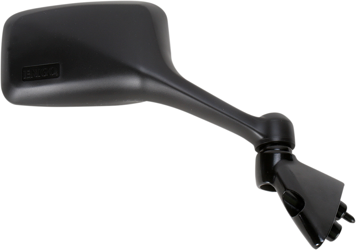Emgo Mirror - Side View - Rectangle - Black - Right 1996-2007 Kawasaki EX250F Ninja 250R