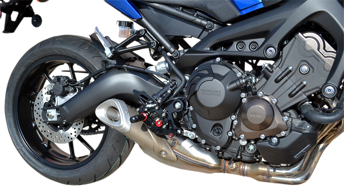Mgp MGP Rearset - Black - Yamaha