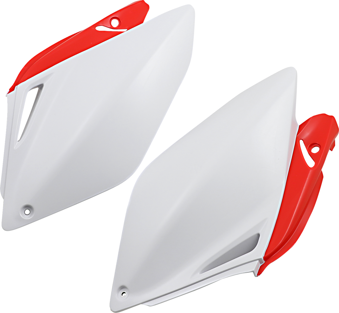 Acerbis Side Panels - Red/White 2006-2009 Honda CRF250R