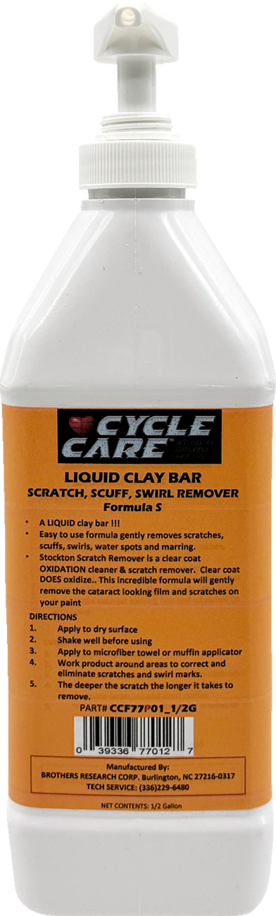 Formula S Liquid Clay Bar - Scratch, Scuff, and Swirl Remover