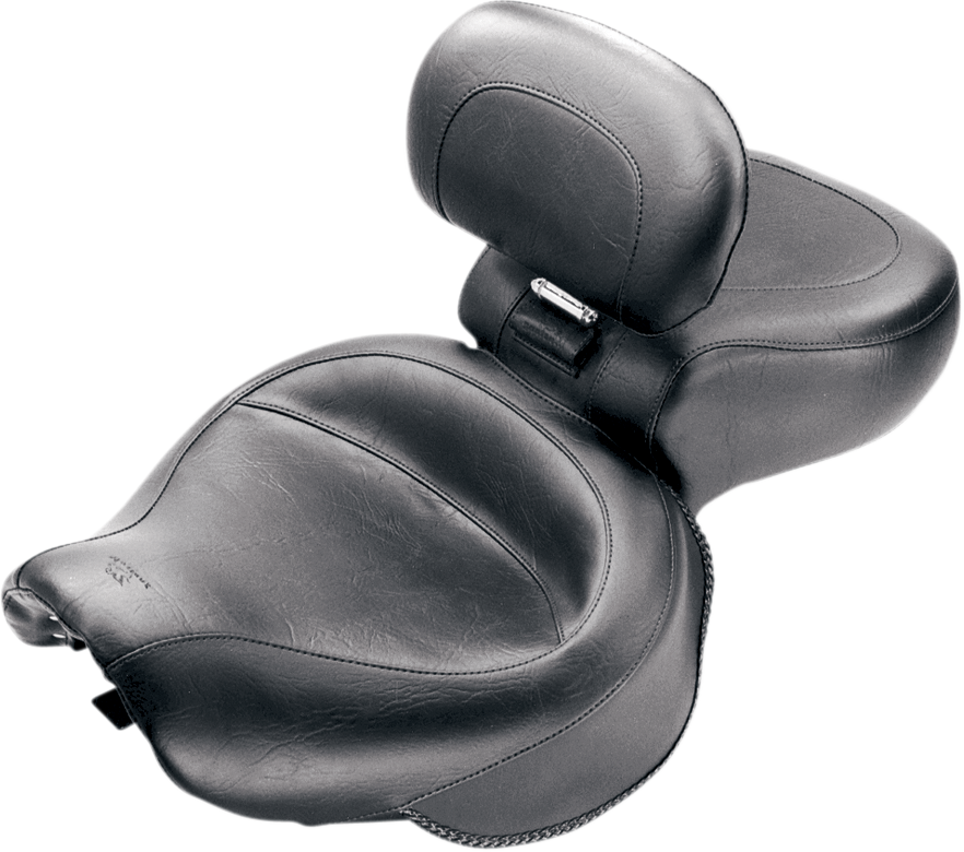 MUSTANG Vintage Wide Touring Seat With Driver Backrest