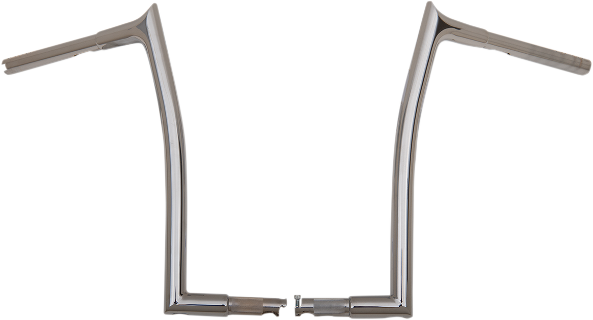Fat Baggers Inc. 1 1/4" EZ Install Pointed Top Handlebar For Harley 1986-2025