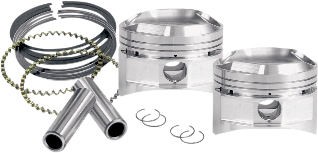 S&S Cycle Replacement 3.625" Bore Piston Kit For S&S 96" Motor